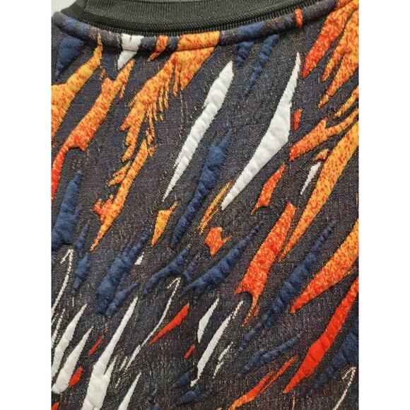 ZARA Men's Tiger in Flames Sweatshirt Size Large Slim Fit‎ RARE Find - Picture 5 of 13